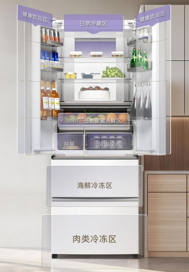 冰箱：性价比高卖得最好用户口碑公认！龙八国际娱乐网站最建议买的三款卡萨帝(图3)