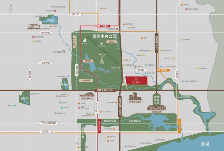 楼处电线楼盘详情_看房预约热线重磅官推中央公园琥珀星樾湾售(图5)